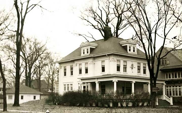Wilmette 1800s Historic Home Greek Revival Early Photo
