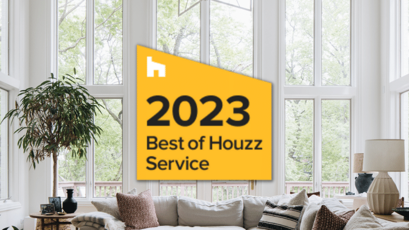 Houzz Best of Service 2023 award to Scott Simpson Design + Build