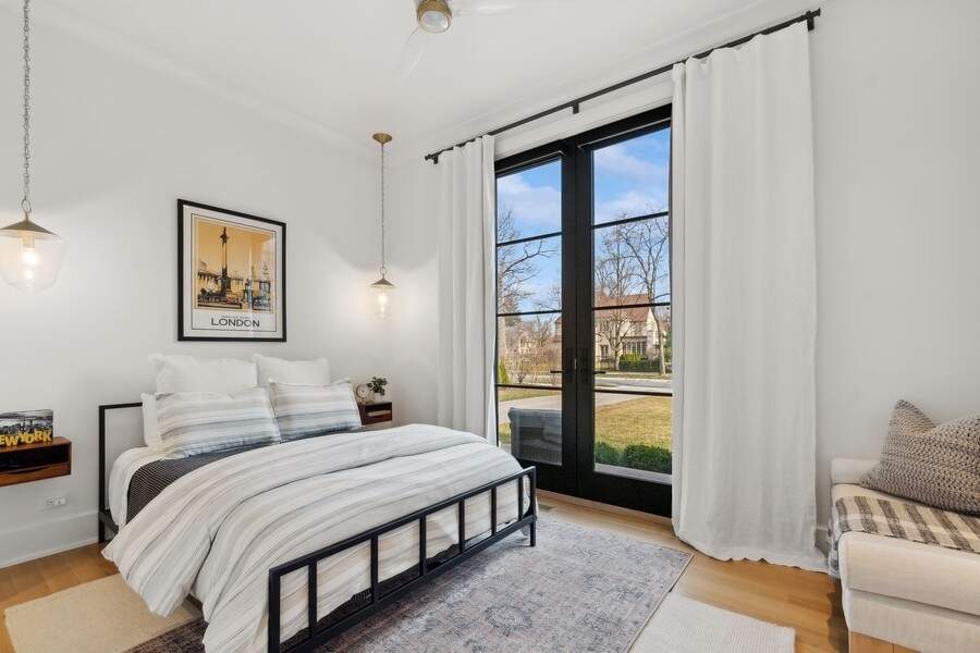 first floor primary bedroom